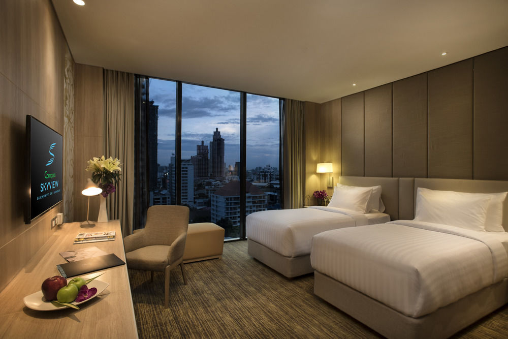 曼谷Emporium商場旁邊的新開酒店 - 指南針天景飯店 (Compass Skyview)