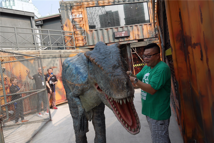曼谷最新恐龍樂園睇真D - Dinosaur Planet