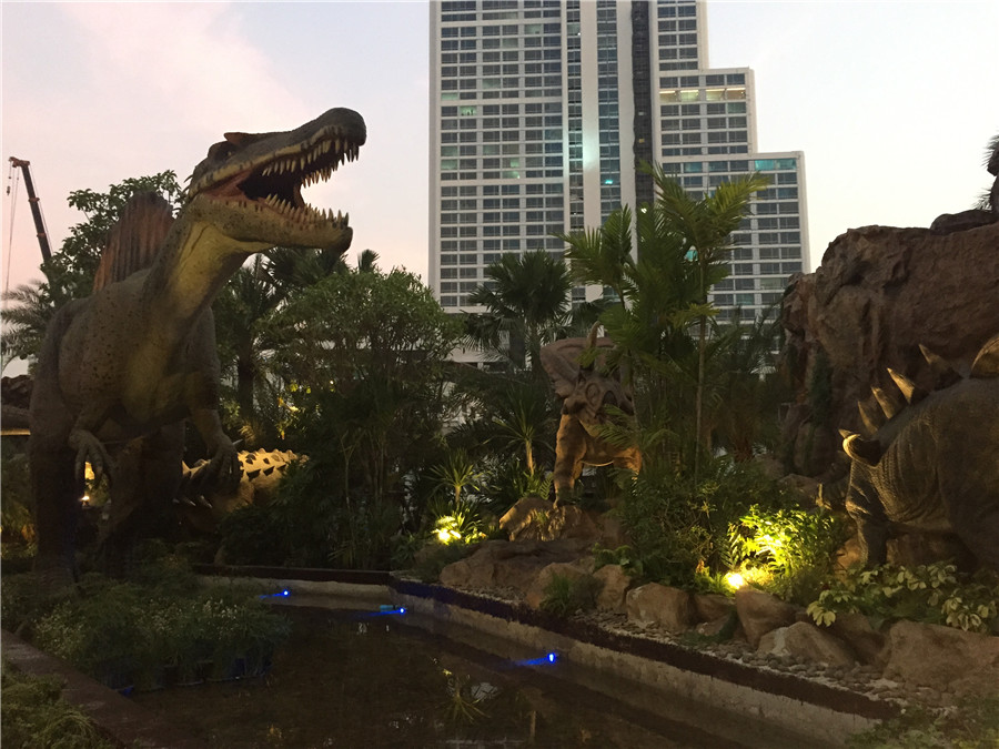 曼谷最新恐龍樂園睇真D - Dinosaur Planet