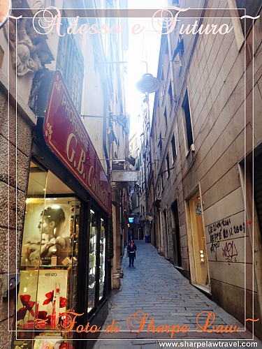 【義大利旅遊】Genova熱那亞: Caruggi窄巷的雜亂無章, 愛與恨之日常