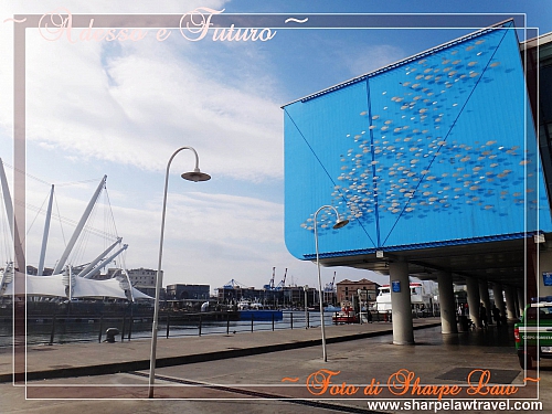【義大利旅遊】Genova熱那亞: 景點舊港走廊及水族館