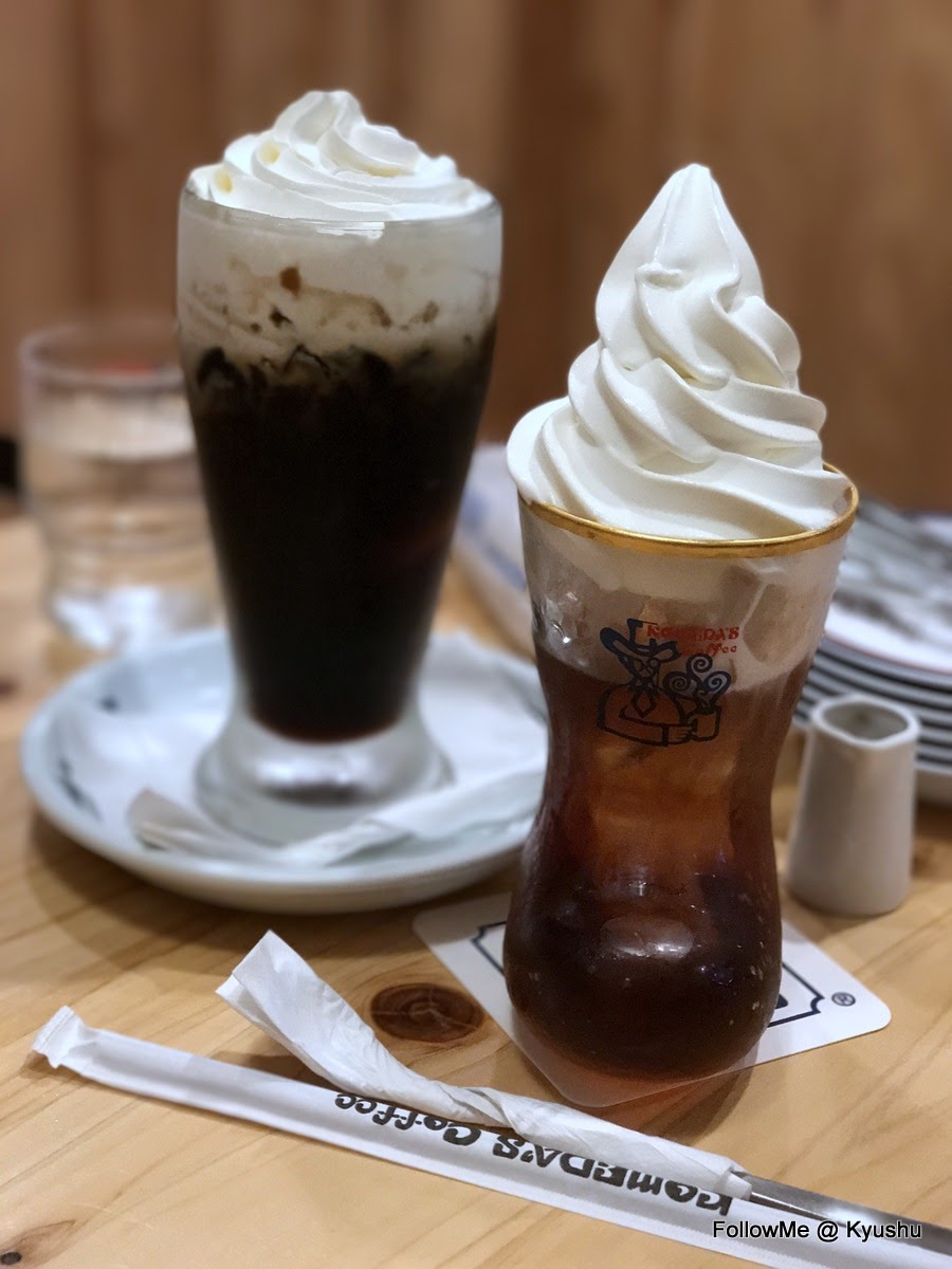日韓玩一夏 | 北九州自由行 | 呷一口冰凍咖啡 Komeda’s coffee