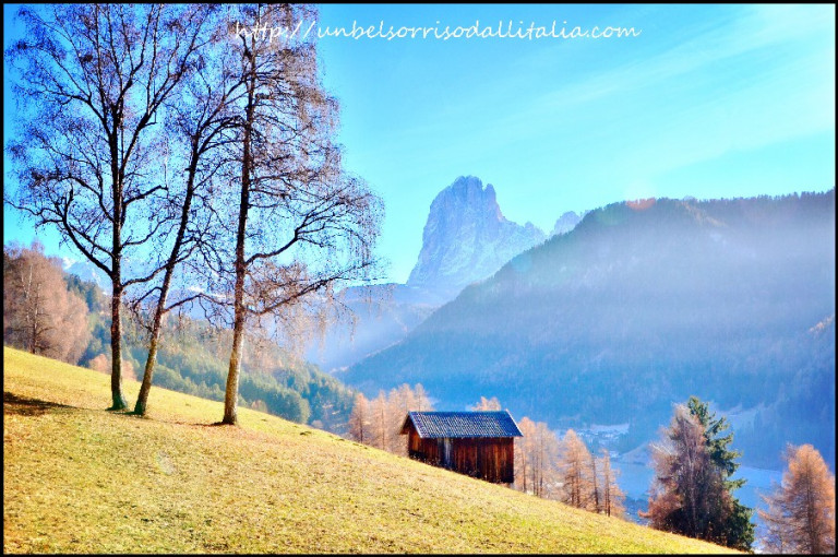 意大利阿爾卑斯山下的小村ORTISEI～ 來一次純美山色之冬日健行
