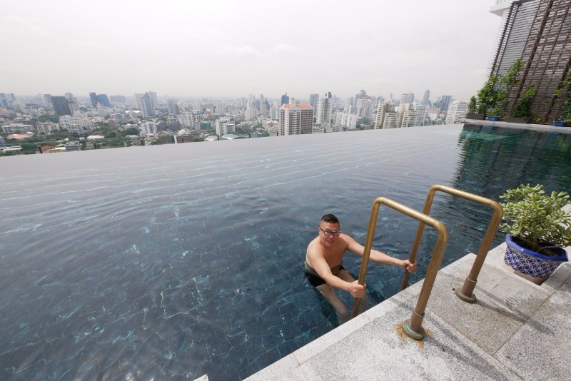 擁有無敵泳池靚景的曼谷137 Pillars Residences Bangkok