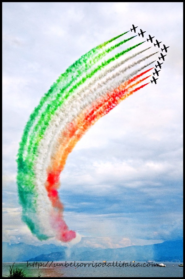 遊不一樣的意大利：令人嘆為觀止的空軍飛行表演～ FRECCE TRICOLORI AIRSHOW