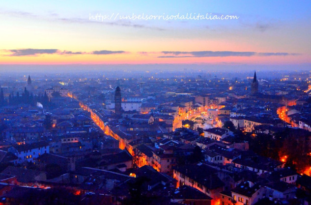 意大利VERONA: 坐坐小纜車欣賞浪漫小城維羅納的美景