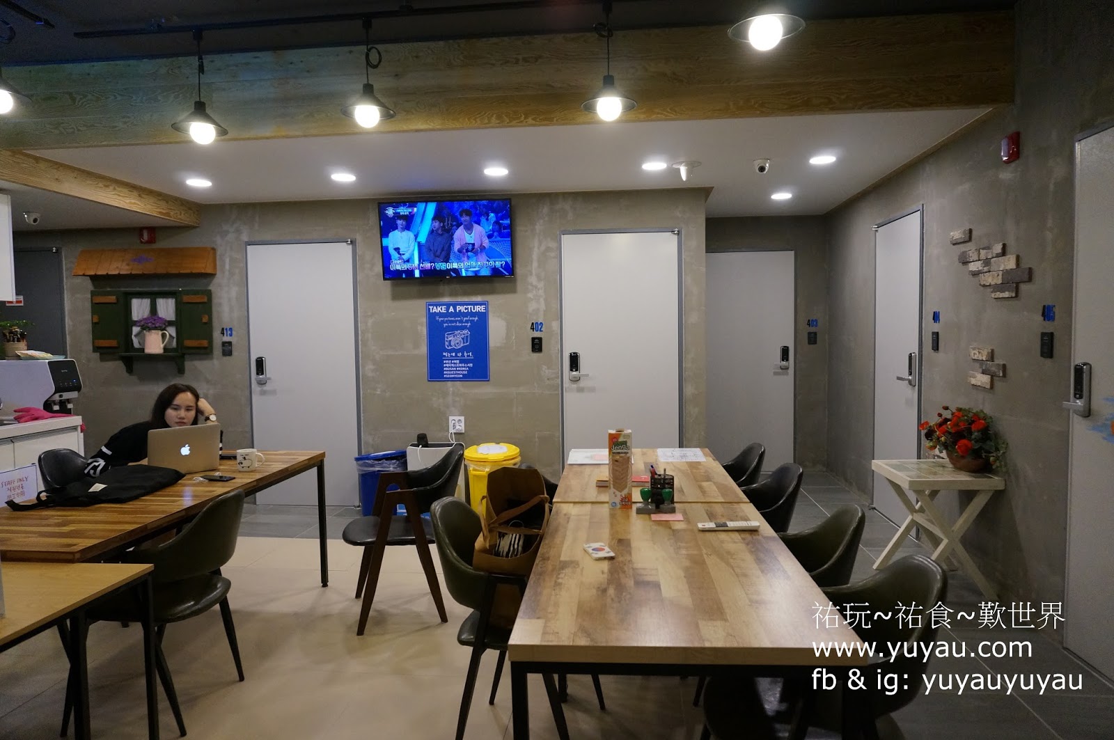 釜山住宿 - K-Guesthouse Busan Seomyeon 1 西面1號K旅館 二人房及家