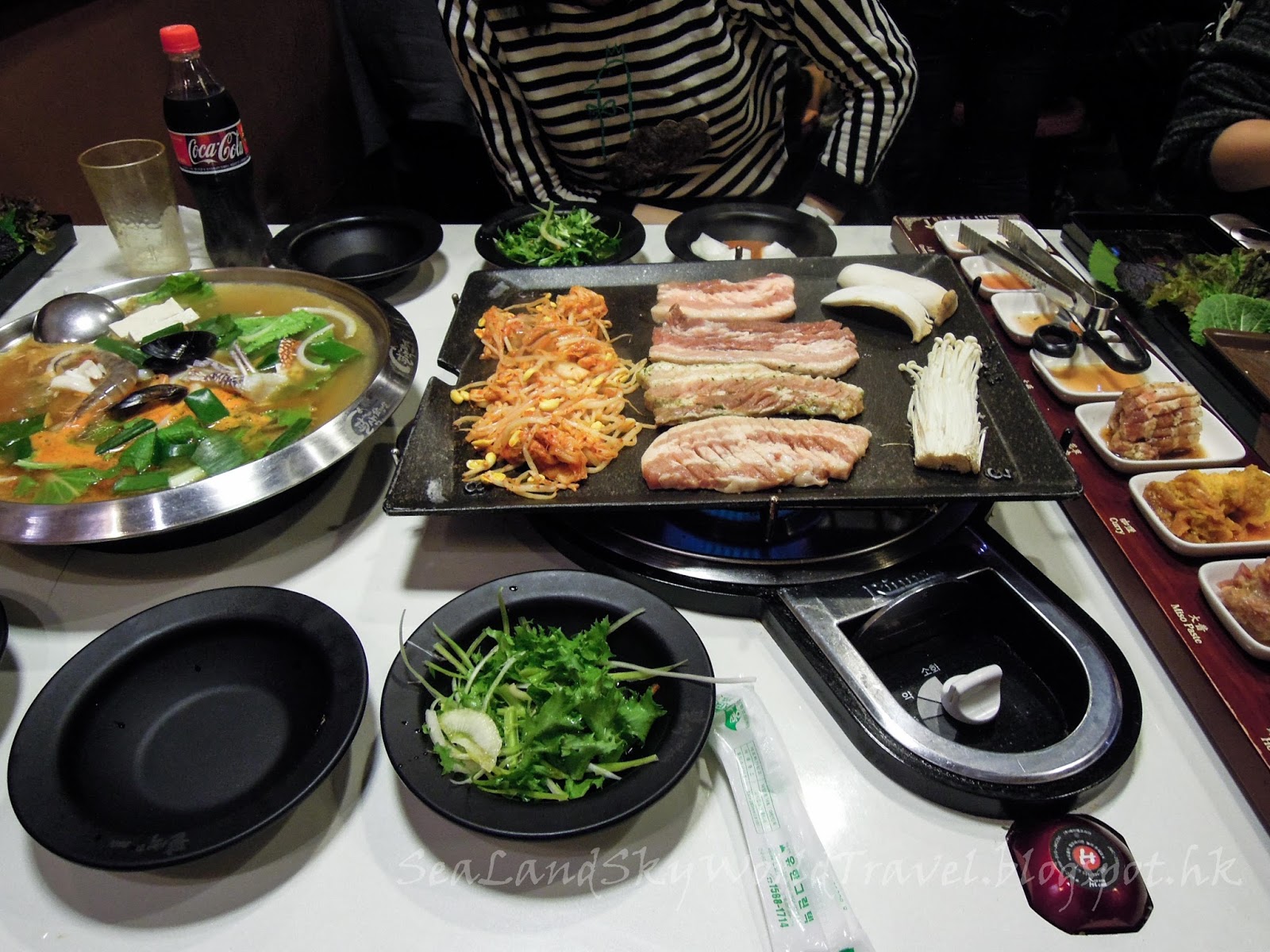 南韓滑雪自由行第四五天: 食在首爾