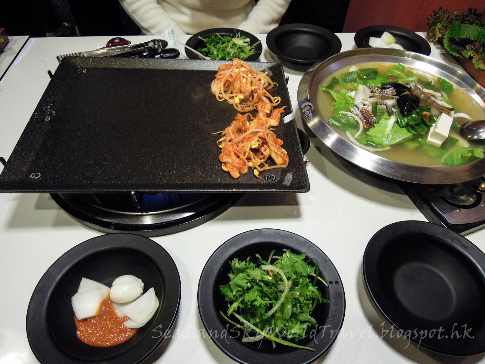 南韓滑雪自由行第四五天: 食在首爾