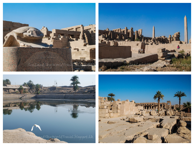 埃及古國探秘之旅第一天: 樂蜀古廟Luxor, 喀納克神廟Karnak