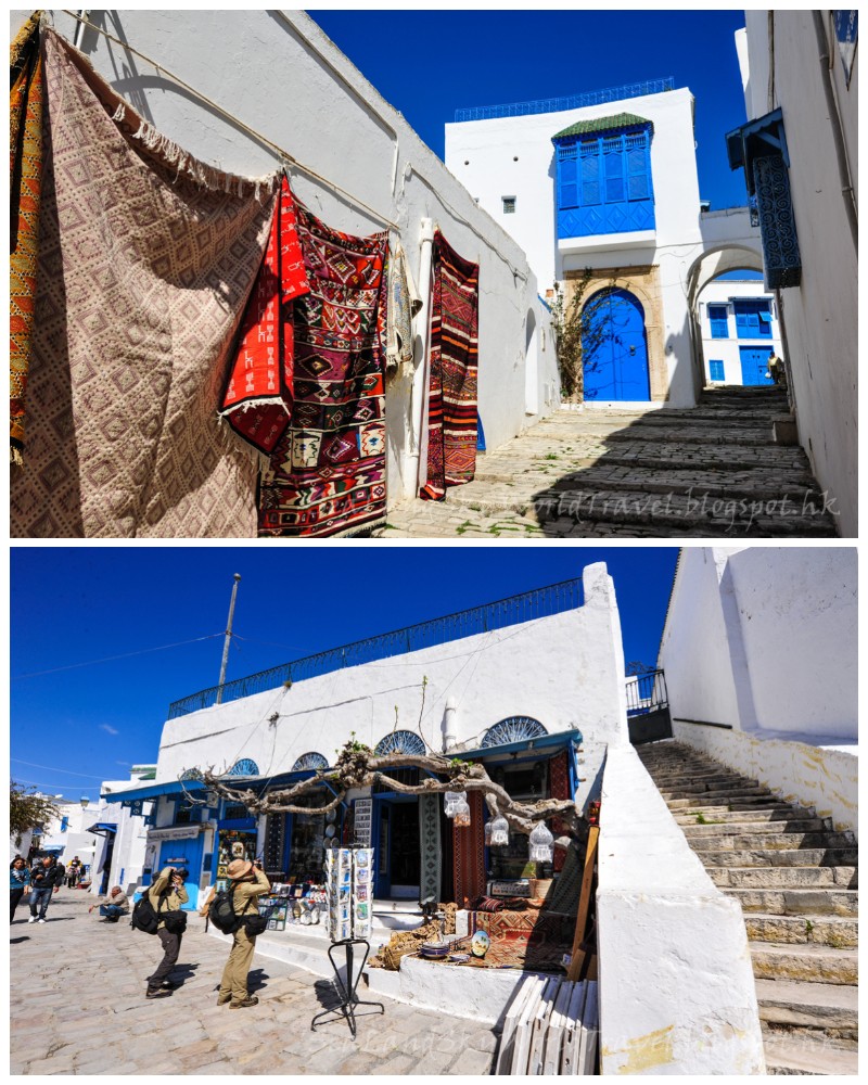 突尼西亞沙漠星戰之旅第2天: 西迪布賽義德 Sidi Bou Said