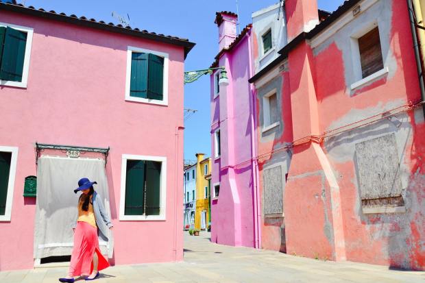 意大利旅行：威尼斯VENICE彩色島BURANO～‌拍網美照的熱點