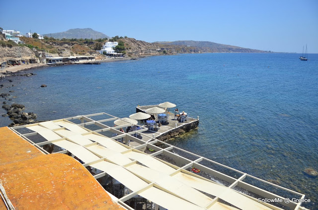 希臘‧荷蘭春光明媚~Santorini 紅沙灘跟海鮮餐