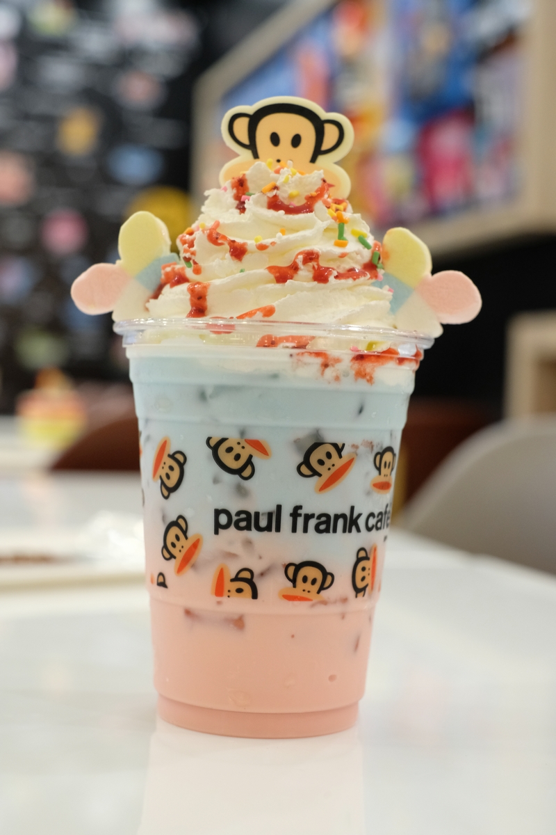畫公仔畫出樣 waffle 鬆餅 - 曼谷 Paul Frank Cafe
