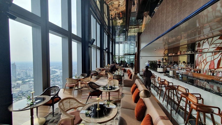 全泰國最高的酒吧餐廳 - 曼谷 Mahanakhon SkyBar