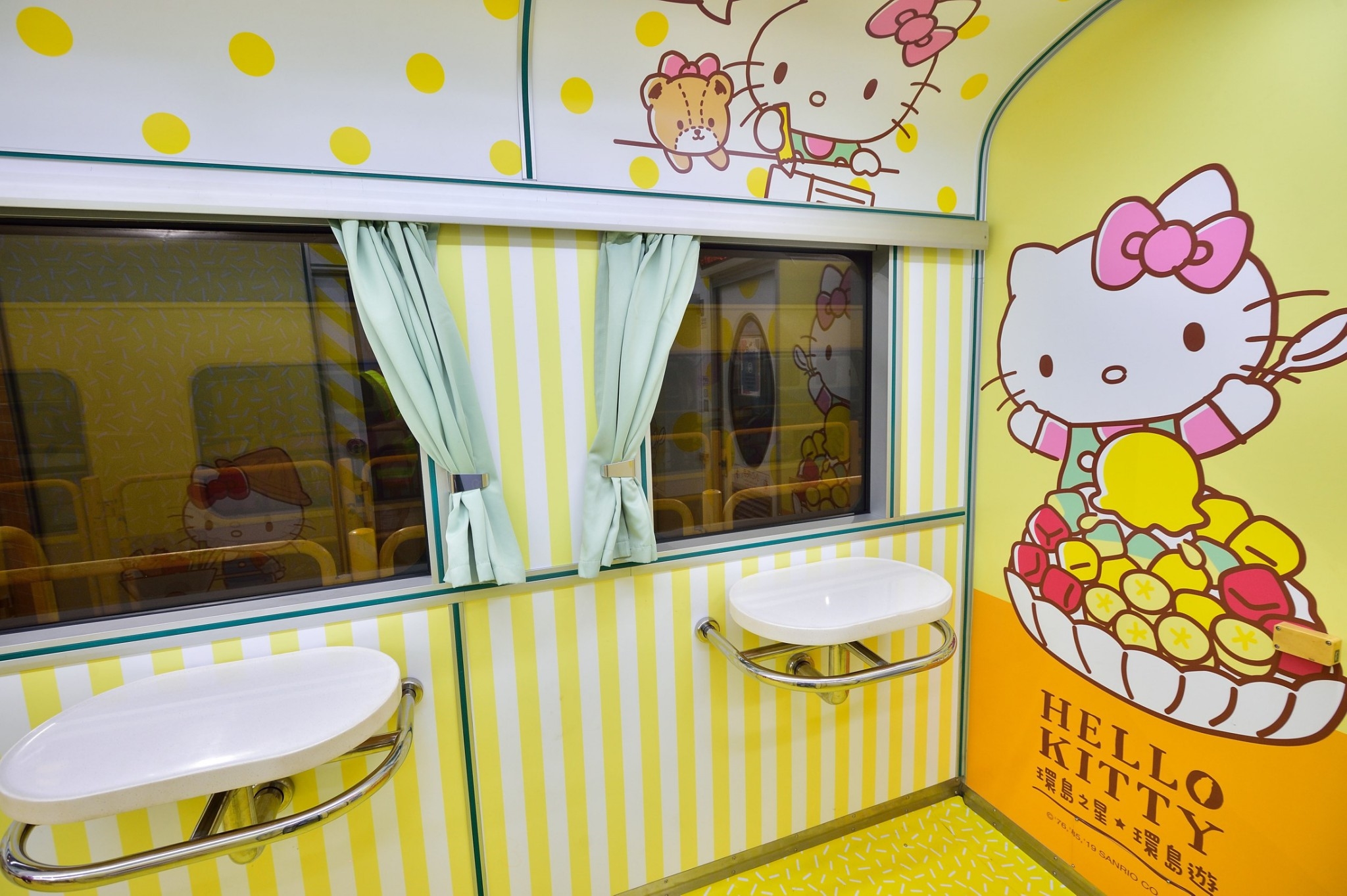 【7月全新啟航】環島之星Hello Kitty繽紛列車  超多打卡位！
