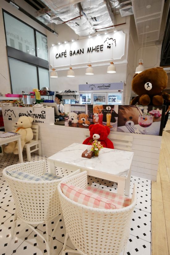 可愛熊仔餐廳食超大香葉肉碎飯 - Café Baan Mhee @The Market
