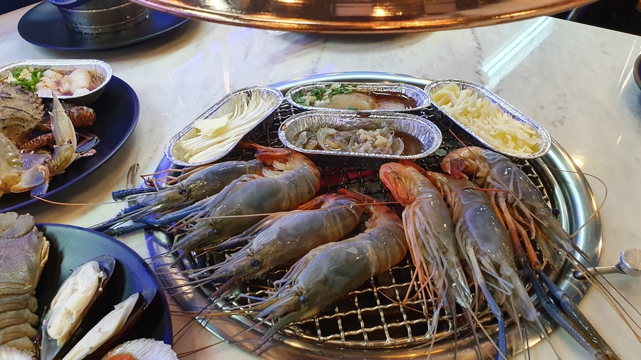 BTS 站旁邊室內有冷氣任食 BBQ - BKK Seafood Premium