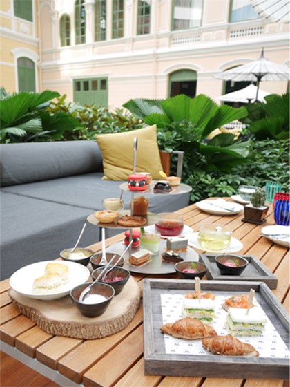 華麗優雅的露天茶座 - Afternoon Tea@W Bangkok Hotel