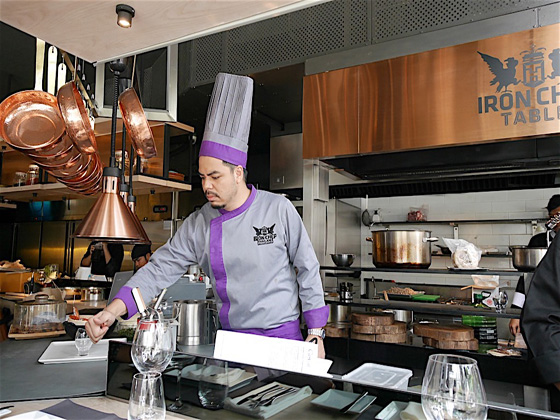 世界第一間鐵人料理餐廳 Iron Chef Table