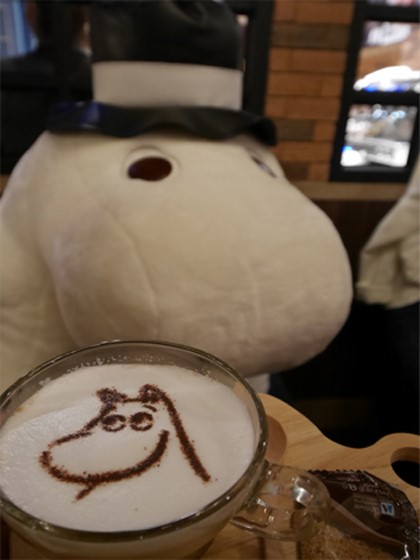 曼谷首間姆明一族咖啡店MOOMIN