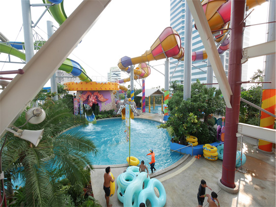 曼谷商場天台水上樂園Pororo Aqua Park