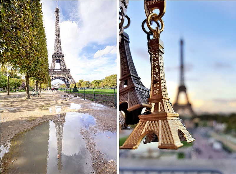 巴黎景點 X 艾菲爾鐵塔日與夜 X 綺麗花都浪漫起點